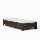 Porto Aluminum Outdoor Chaise Lounge &amp; Side Table