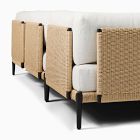 Ventura Aluminum Outdoor 4-Piece L-Shaped Sectional (102")