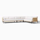 Ventura Aluminum Outdoor 4-Piece L-Shaped Sectional (102")