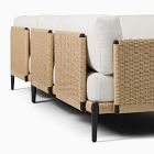 Ventura Aluminum Outdoor 3-Piece L-Shaped Sectional (102")