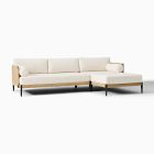 Ventura Outdoor 2-Piece Chaise Sectional (102")