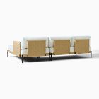Ventura Outdoor 2-Piece Chaise Sectional (102")