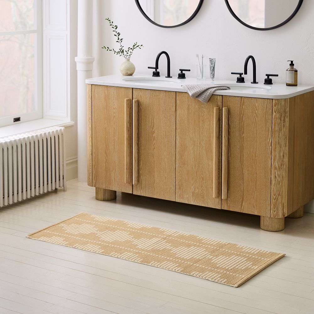 Riad Bath Mat - 24x60, Camel