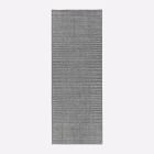 Chip & Dent: Graduated Dot Wool Rug, 2.5x7, Pewter