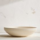 Open Box: Ceramic Fluted Centerpiece Bowl, Alabaster, 16in