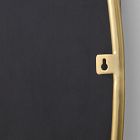 Asymmetrical Mixed Forms Metal Wall Mirror