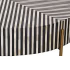 Graphic Stripes Coffee Table (36"&ndash;48")