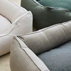 Sunbrella® Indoor/Outdoor Wave Solid Pet Bed