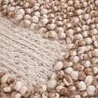 Side Stripe Jute Rug