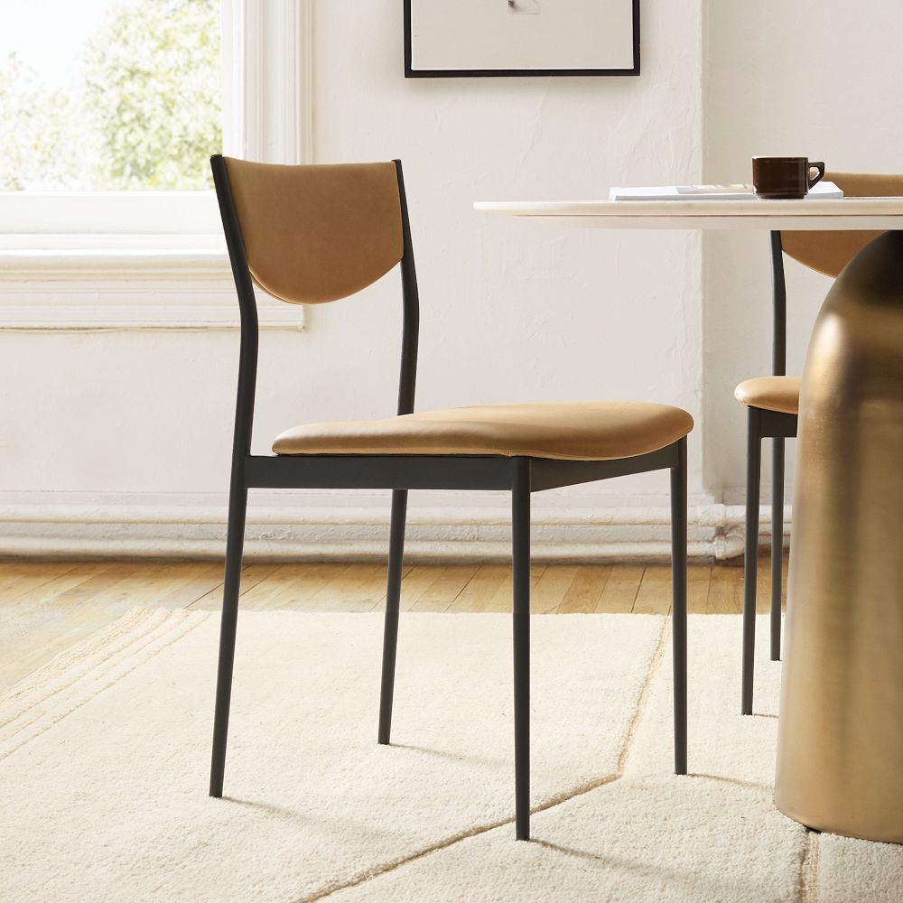 Alessio Leather Dining Chair | West Elm