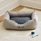 Sunbrella® Indoor/Outdoor Wave Two Tone Pet Bed