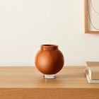 Mari Glass Vases - Rust