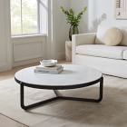 Mina Round Coffee Table (34"&ndash;40")