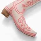 Cowgirl Boot-Shaped Pillow