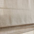 Custom Crossweave Cordless Roman Shade
