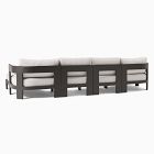 Caldera Aluminum Outdoor 4-Piece U-Shaped Sectional (137")