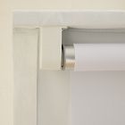 Custom Linen Cordless Roman Blackout Shade