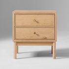 Siobhan Oak Nightstand (20")