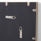 Textured Cut Glass Wall Mirror