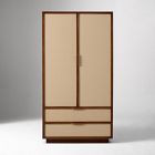 Douglas Solid Wood Tatami Armoire (38")