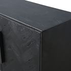 Herringbone Wood Buffet (77")