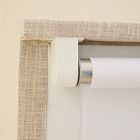 Crossweave Cordless Roman Blackout Shade