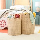 Misha &amp; Puff Rattan Baskets (Set of 2)