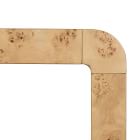 Cascading Burl Console Table (45")