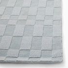 Elongated Checkered Tile Rug