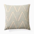 Pieced Triangle Pillow Cover