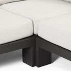 Caldera Aluminum Outdoor 6-Piece U-Shaped Sectional (126")