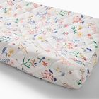 Organic Little Garden Floral Changing Pad Cover