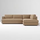 Haven 2-Piece Bumper Chaise Sectional (108"&ndash;113")