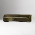 Laurent 2-Piece Wedge Chaise Sectional (111.5")