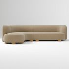 Laurent 2-Piece Wedge Chaise Sectional (111.5")