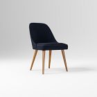 Open Box: Mid-Century Upholstered Dining Chair - Performance Basket Slub Midnight, Acorn