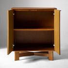 Herman Basket Woven Veneer Cabinet (28")