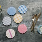 Proper Table Waller Chambray Coaster (Set of 4)