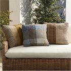Outdoor Multi Plaid Pillow
