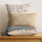 Modern Log Pieced Pillow Cover