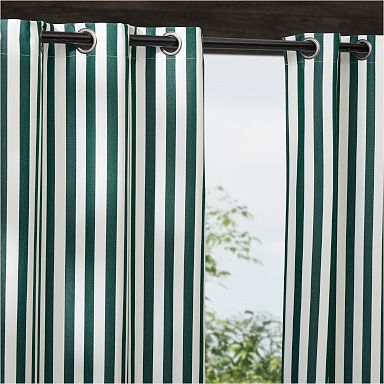 Sunbrella® Mason Grommet Performance Curtain