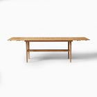 Baycrest Outdoor Teak Extendable Dining Table &amp; Chairs Set