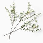 Faux White Blossom Bundle