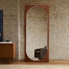Tate Wood Floor Mirror