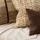 Spliced Basketweave Pillow Cover &amp; Throw Set