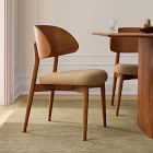 Hyde Plywood-Back Leather Dining Chair