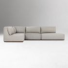 McMinniville Outdoor 4-Piece Chaise Sectional (139")