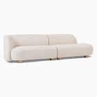 Laurent 2-Piece Bumper Sofa (122.5")