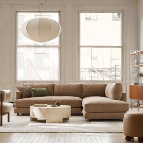 West Elm Haven 2-Piece Left Bumper Ch...