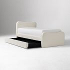 Shel Upholstered Bed w/ Trundle